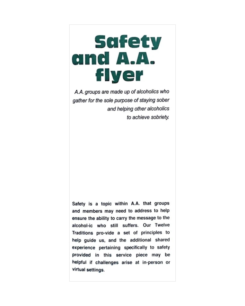 Safety and AA