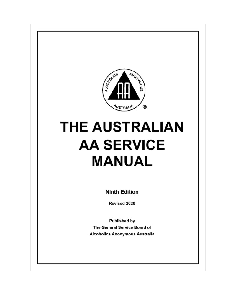 The Australian A.A. Service Manual
