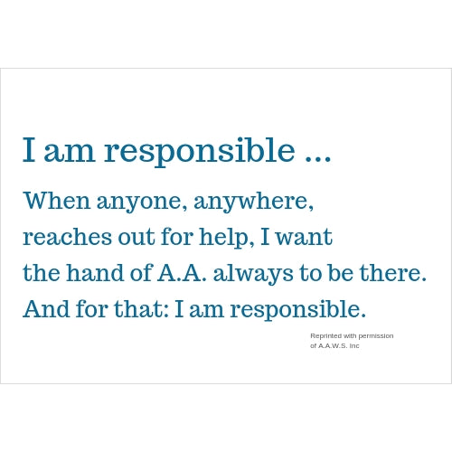 I AM RESPONSIBLE