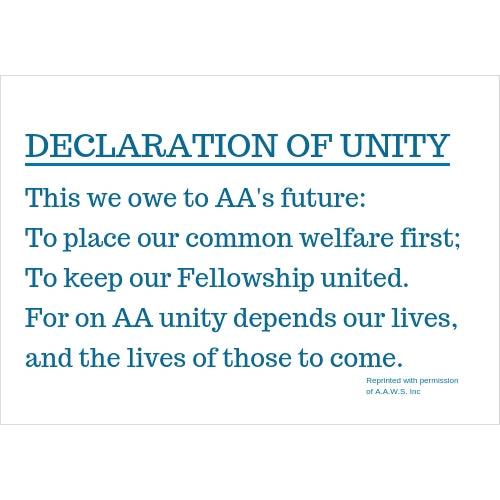 DECLARATION OF UNITY