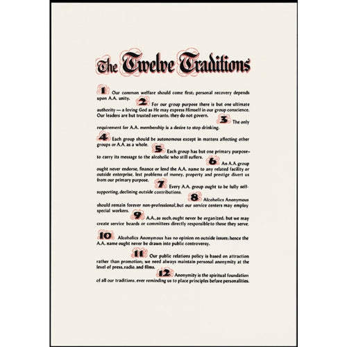 THE TWELVE TRADITIONS
