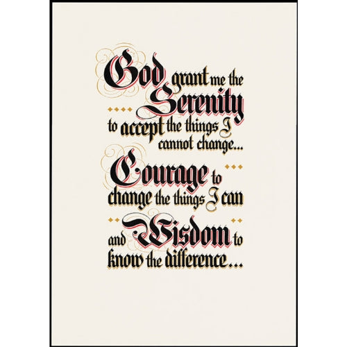 SERENITY PRAYER
