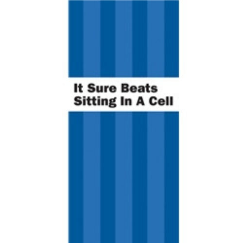 IT SURE BEATS SITTING IN A CELL