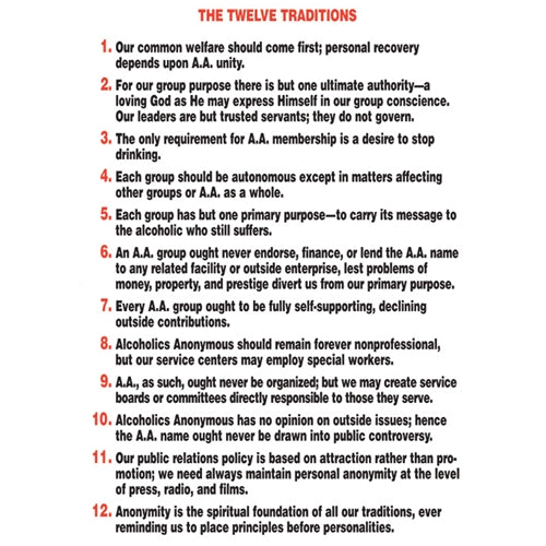 THE TWELVE TRADITIONS