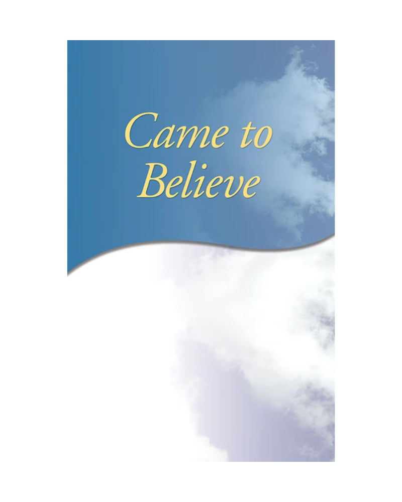 Came to Believe - Large Print