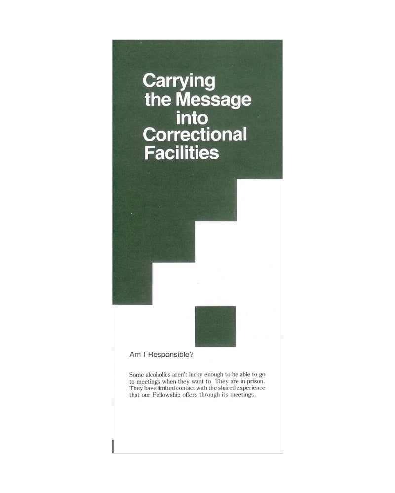 Carrying the Message into Correctional Facilities