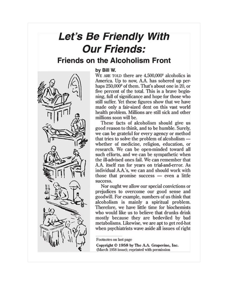 Let's Be Friendly With Our Friends