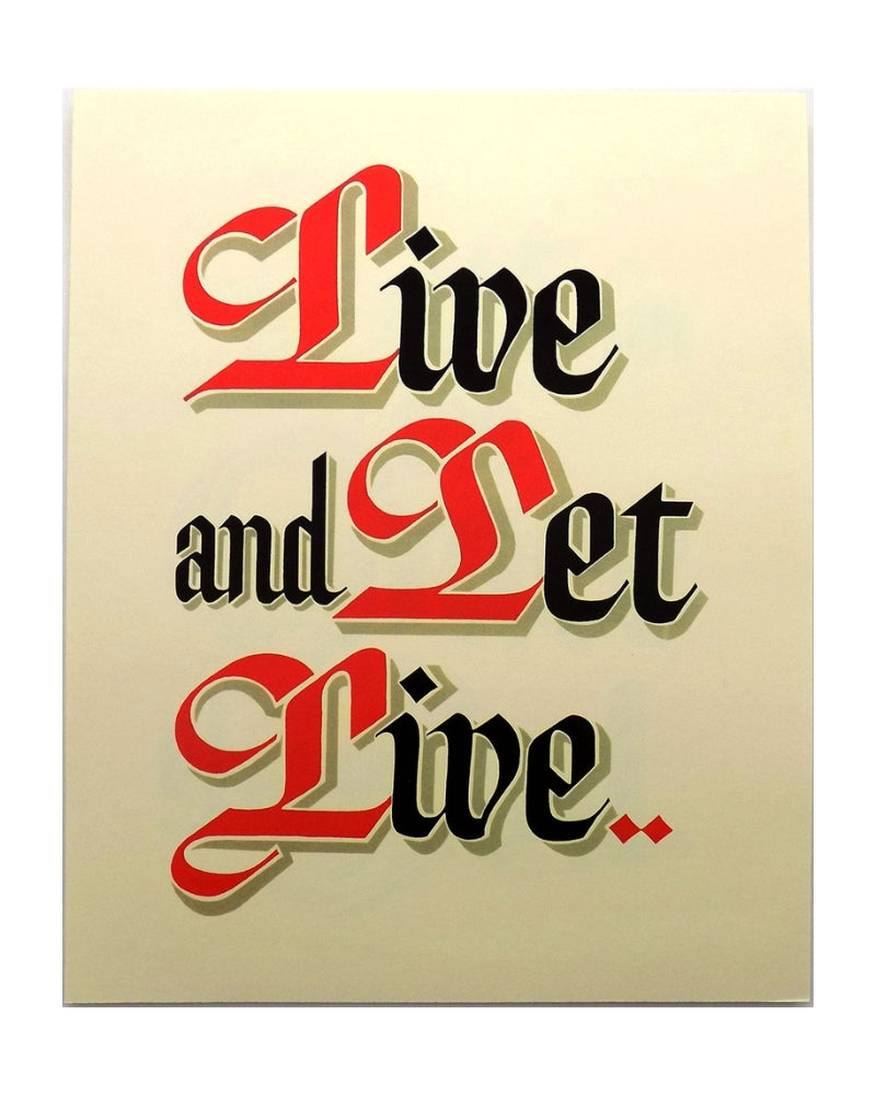Set of Five Slogans
