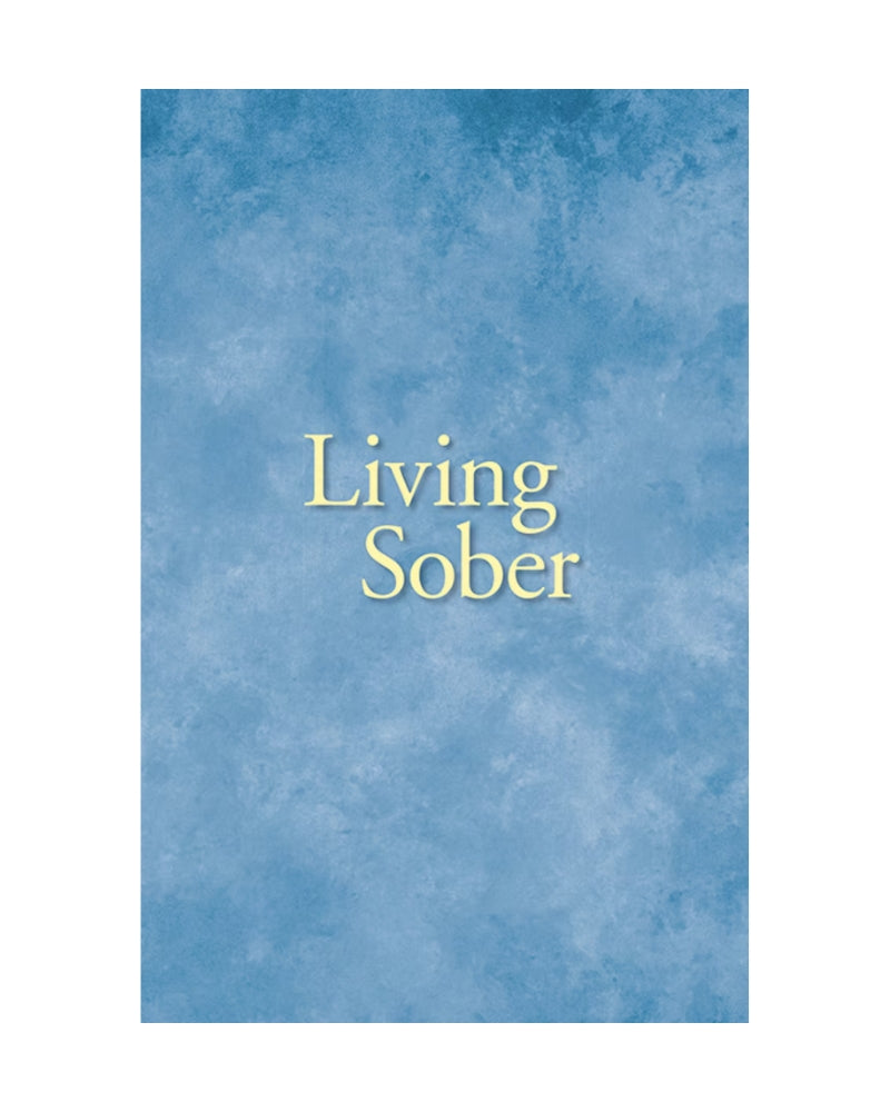 Living Sober - Large Print