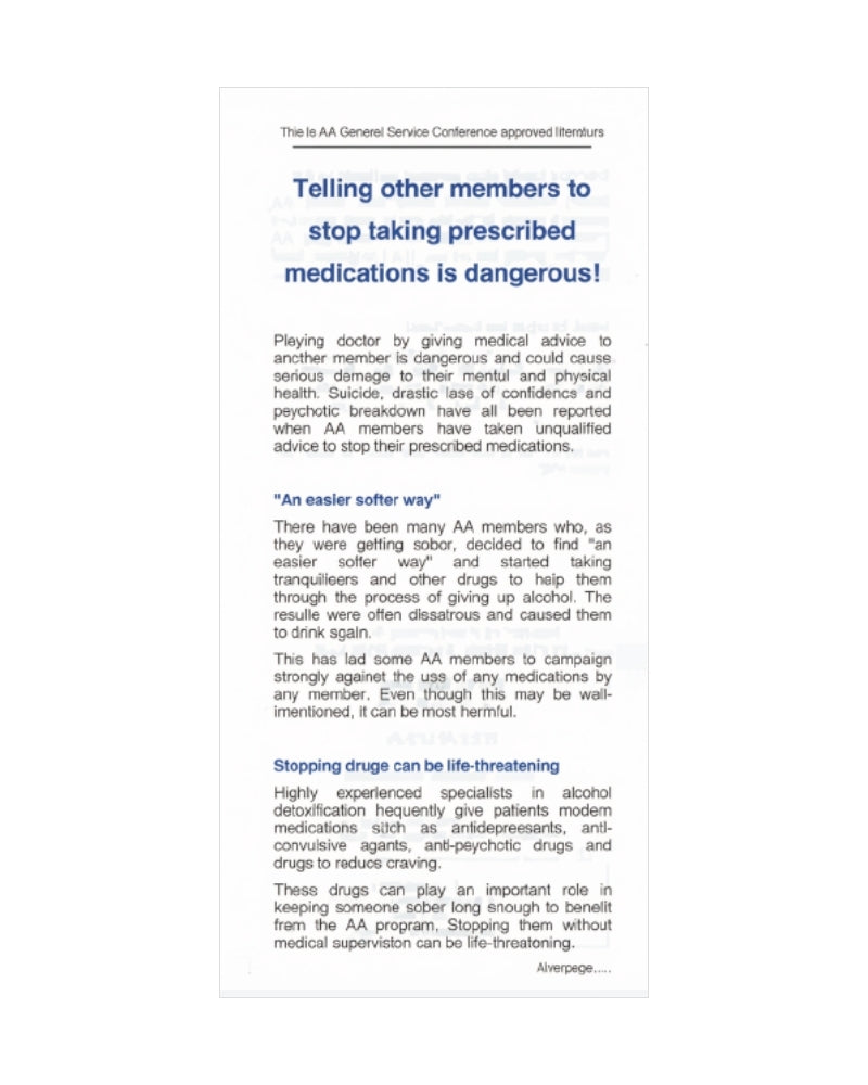 Medication Advice