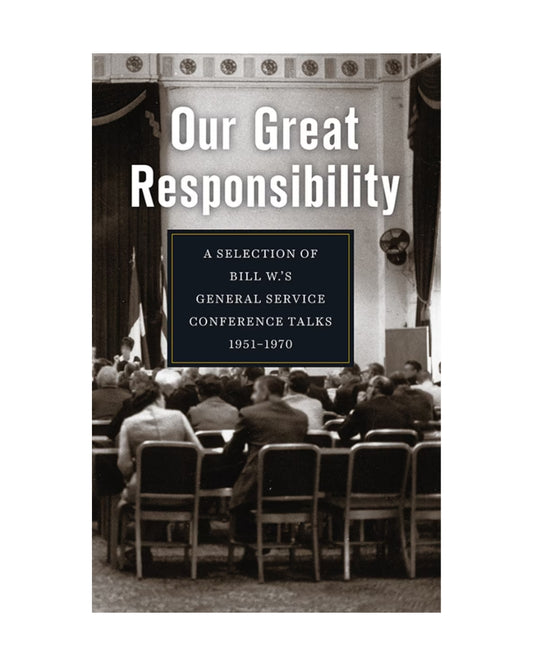 Our Great Responsibility