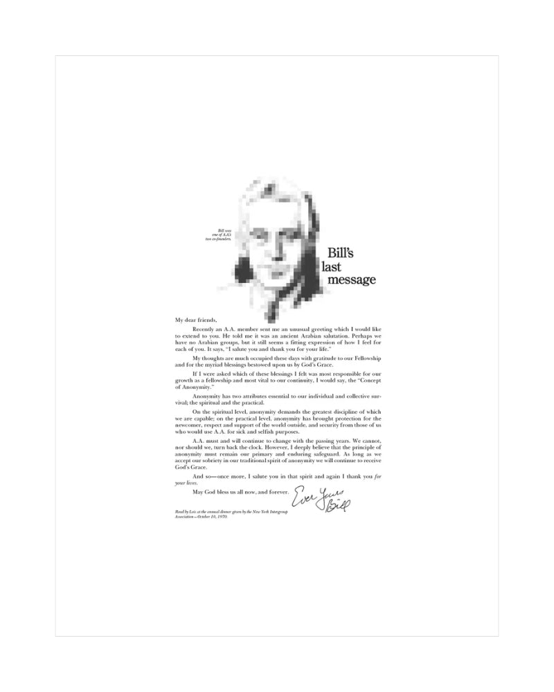 Bill's Last Message Parchment