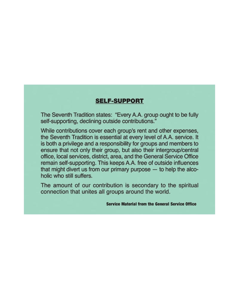 Self Support Card
