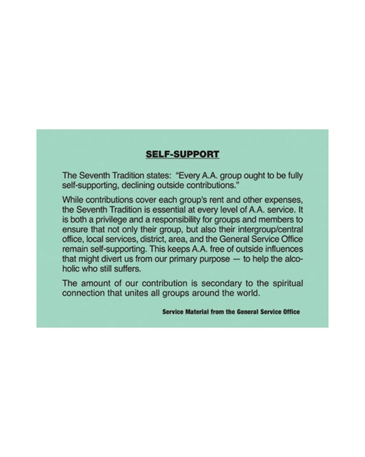 Self Support Card