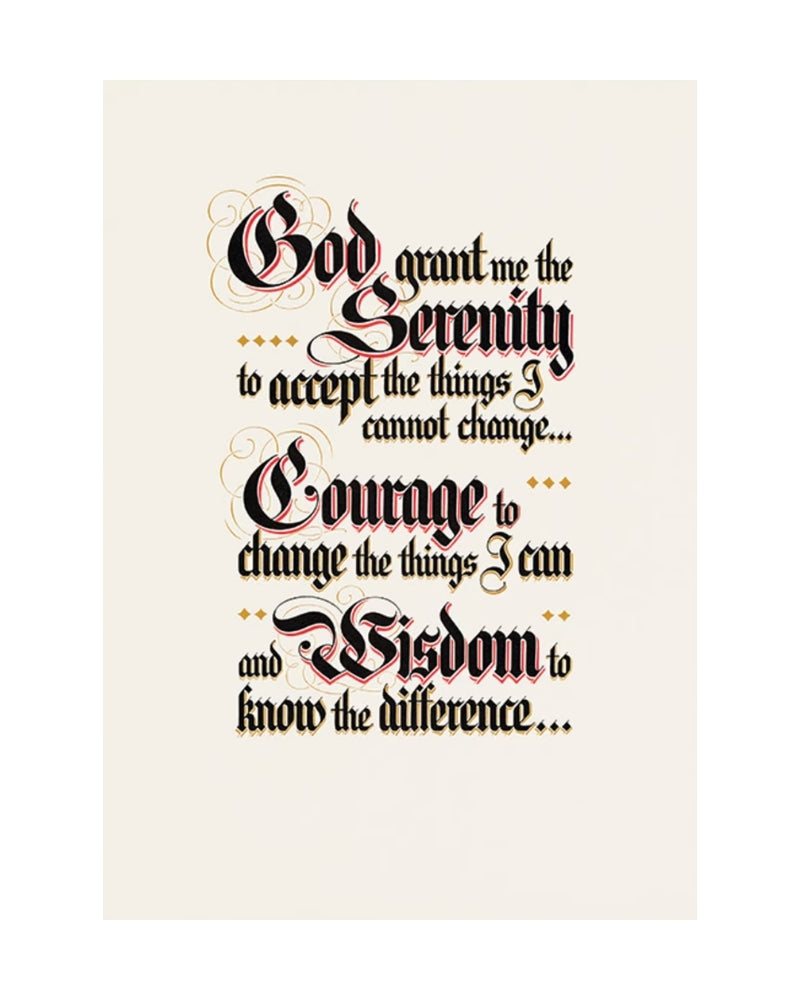 Serenity Prayer