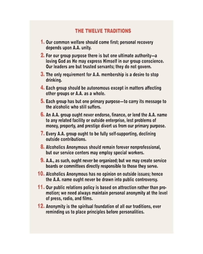 The Twelve Traditions
