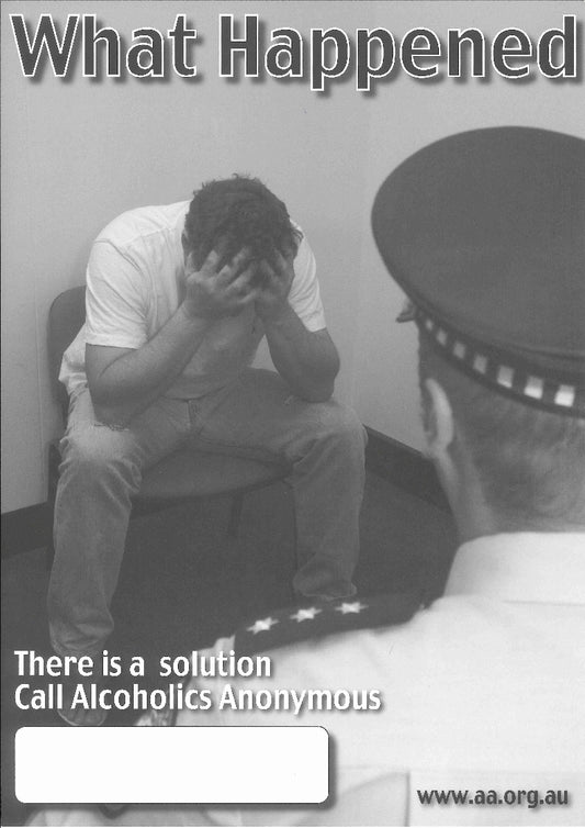 WHAT HAPPENED? - PUBLIC INFORMATION POSTER