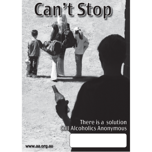 CAN'T STOP - PUBLIC INFORMATION POSTER