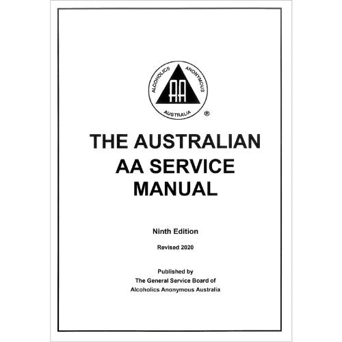 THE AUSTRALIAN AA SERVICE MANUAL