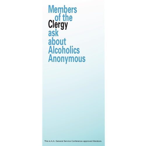 MEMBERS OF THE CLERGY ASK ABOUT ALCOHOLICS ANONYMOUS